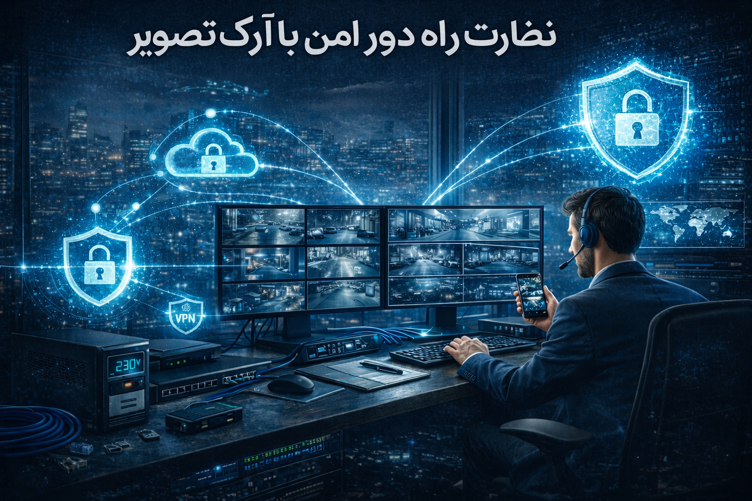 نظارت از راه دور امن